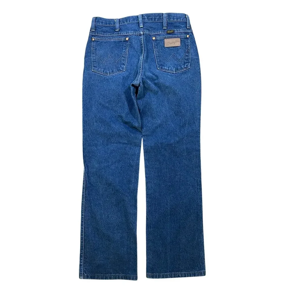 Vintage Wrangler Cowboy Cut Jeans 32x30 Western Blue Denim Men’s Pants 936DEN